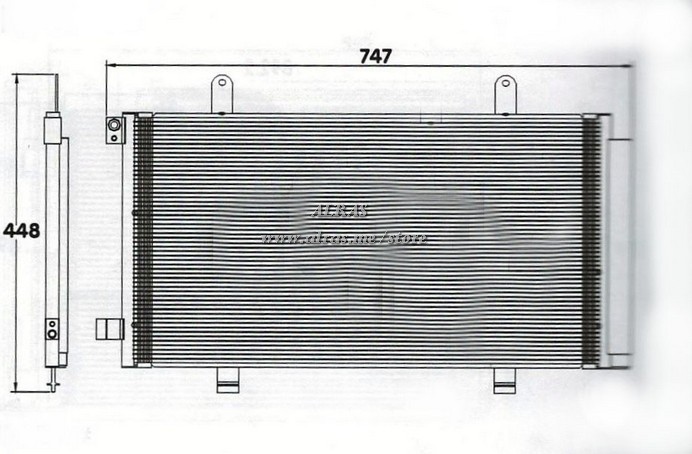 COND.SUZUKI SX4 2010 - 012